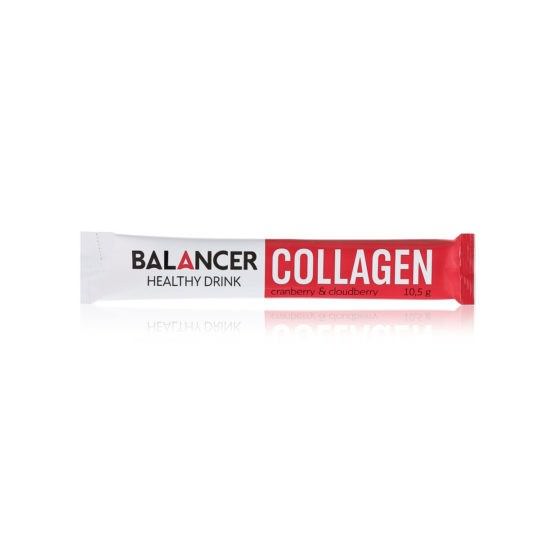 Напиток Balancer Collagen со вкусом «Клюква — морошка», 10 стиков